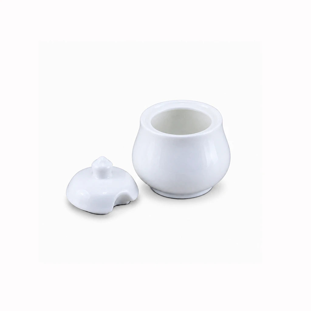 Danny Home 350 ML Ceramic Sugar Pot With Lid