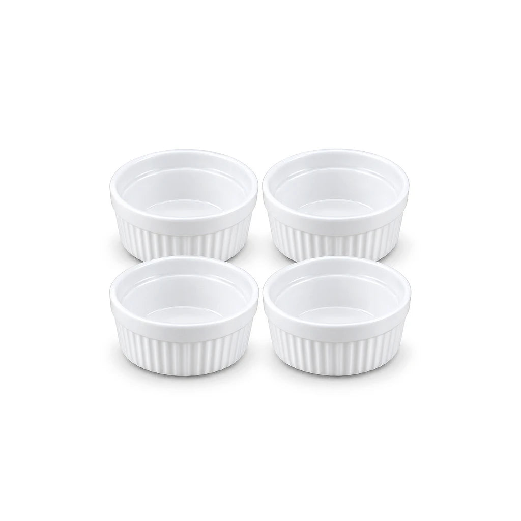 Danny Home 3.5-Inch Porcelain Ramekin Set, 4-Piece