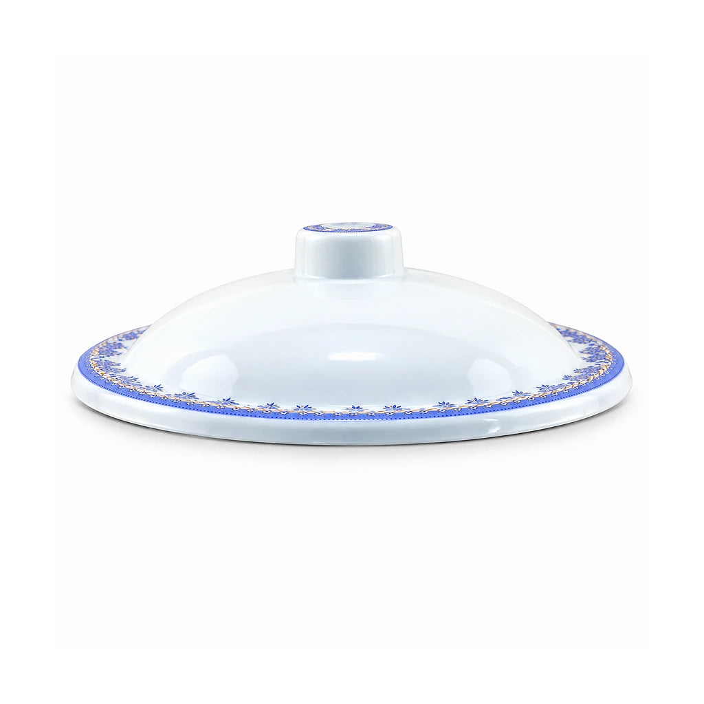 Blaze Zen 9-Inch Melamine Deep Serving Bowl & Lid