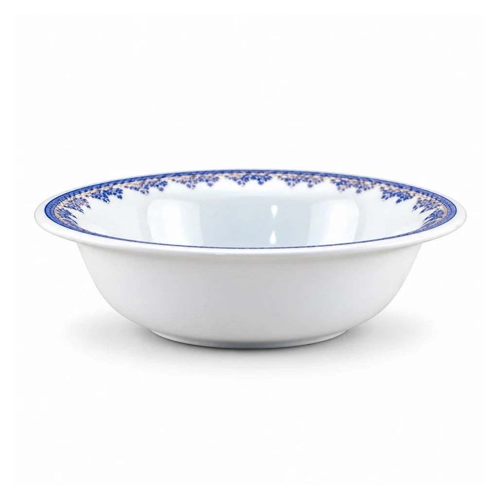 Blaze Zen 9-Inch Melamine Deep Serving Bowl & Lid