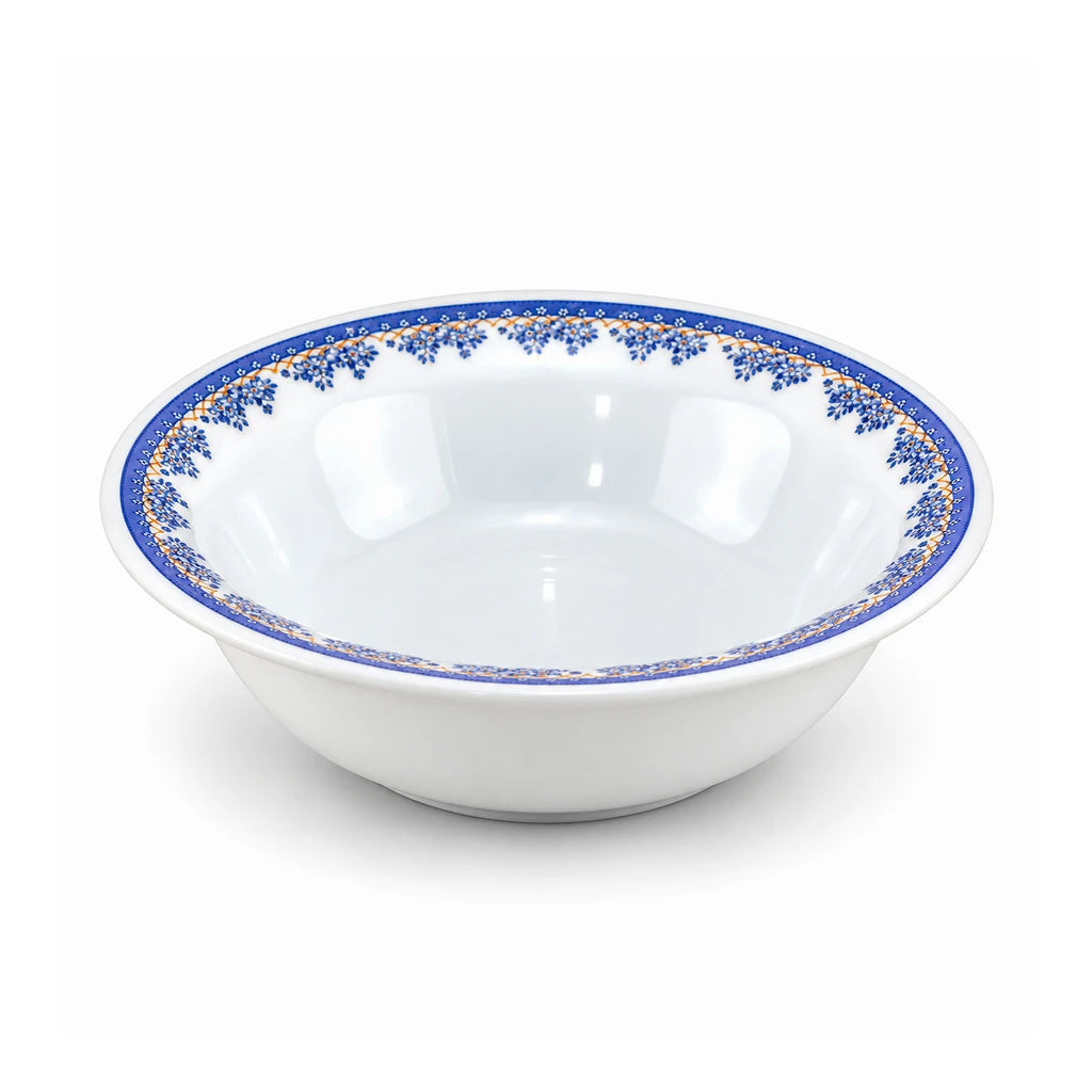 Blaze Zen 9-Inch Melamine Deep Serving Bowl & Lid
