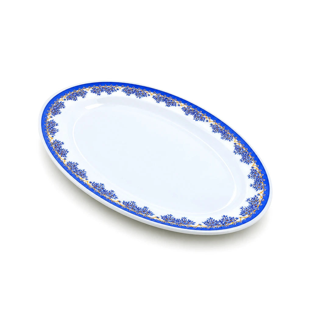 Blaze Zen 14-Inch Melamine Oval Dish