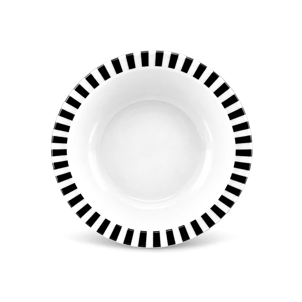 Blaze Milano 8-Inch Melamine Deep Plate