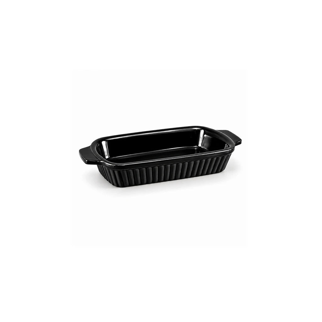 Blaze Derma 10-Inch Melamine Rectangular Dish - Red, Yellow & Black
