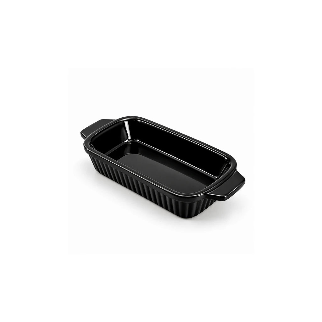 Blaze Derma 10-Inch Melamine Rectangular Dish - Red, Yellow & Black