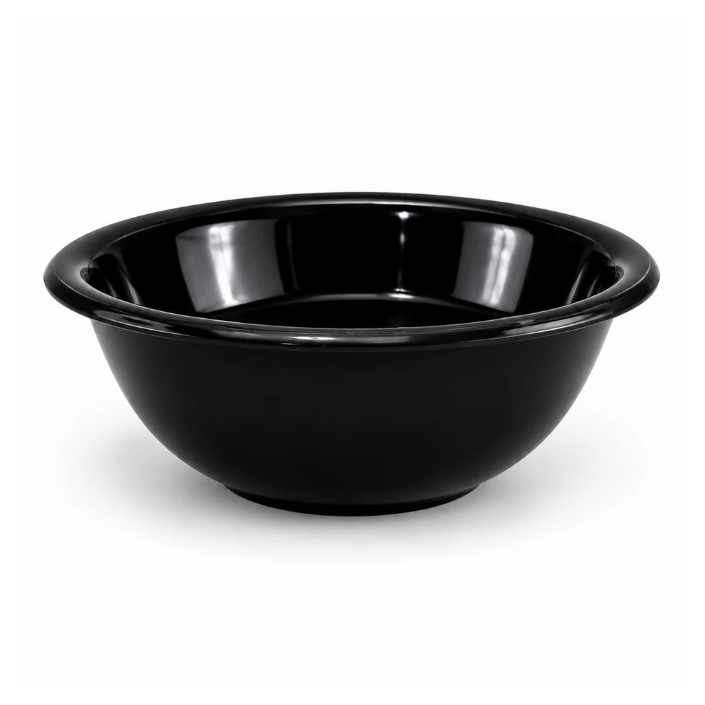 Blaze 9-Inch Melamine Serving Bowl - Red, Yellow & Black