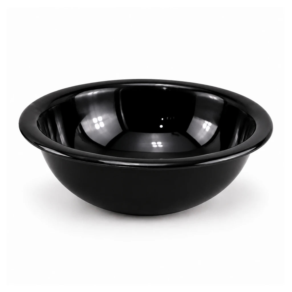 Blaze 9-Inch Melamine Serving Bowl - Red, Yellow & Black
