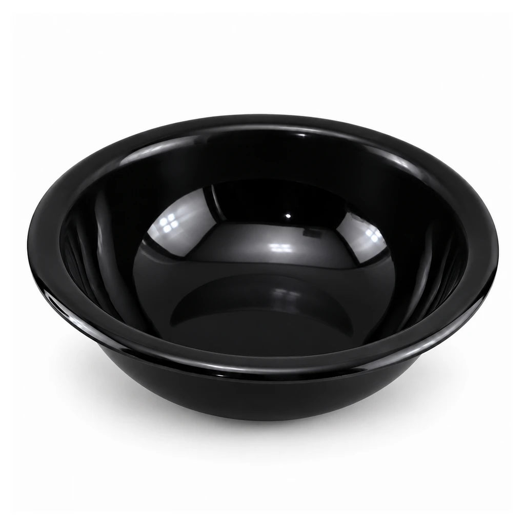 Blaze 9-Inch Melamine Serving Bowl - Red, Yellow & Black