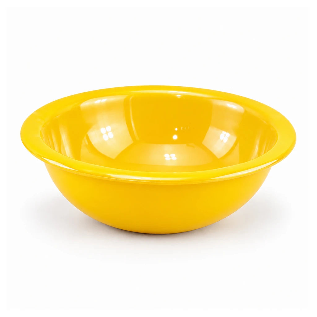Blaze 9-Inch Melamine Serving Bowl - Red, Yellow & Black