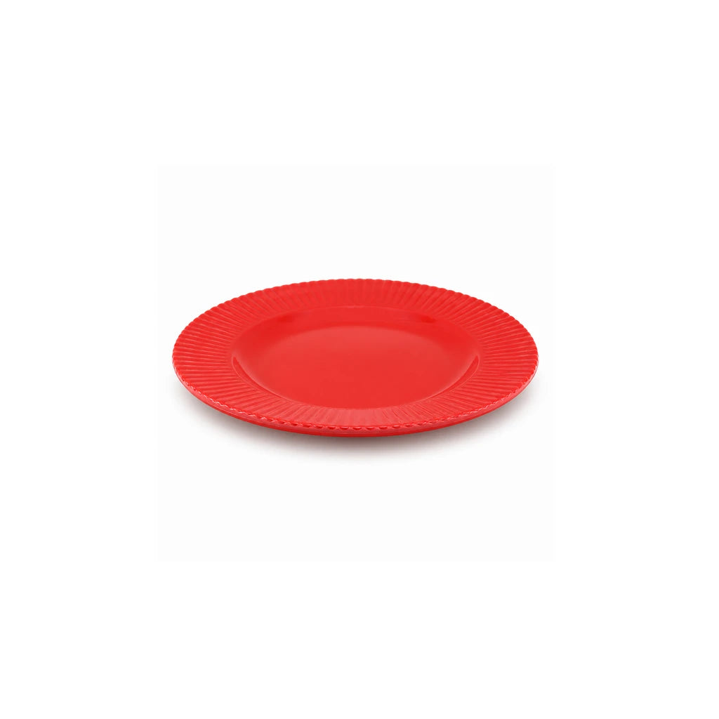 Blaze Rollo 8-Inch Melamine Quarter Plate - Red, Yellow & Black