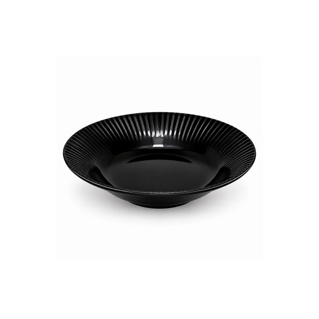 Blaze Rollo 8-Inch Melamine Deep Soup Plate - Red, Yellow & Black
