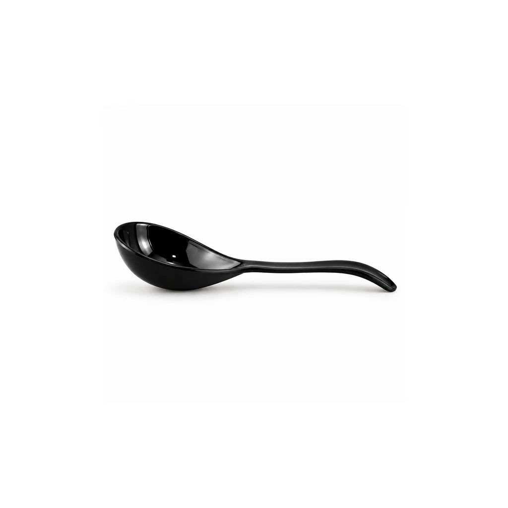 Blaze 6-Inch Melamine Serving Soup Spoon - Red, Yellow & Black