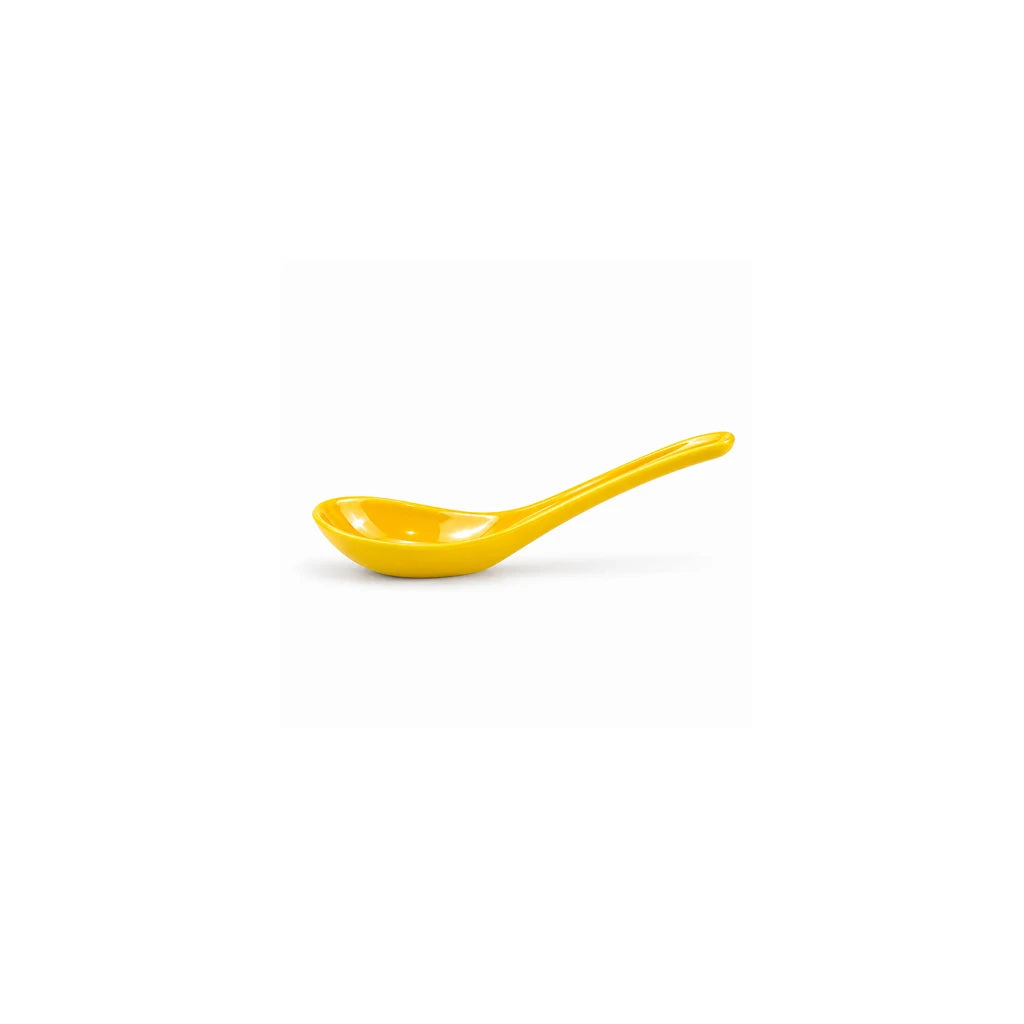 Blaze Mel Melamine Yellow Bowl, Spoon & Saucer - Individual Pieces or Set