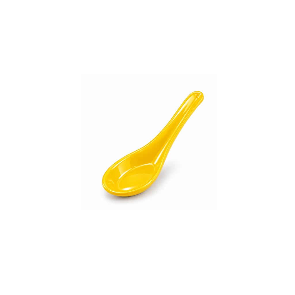 Blaze Mel Melamine Yellow Bowl, Spoon & Saucer - Individual Pieces or Set