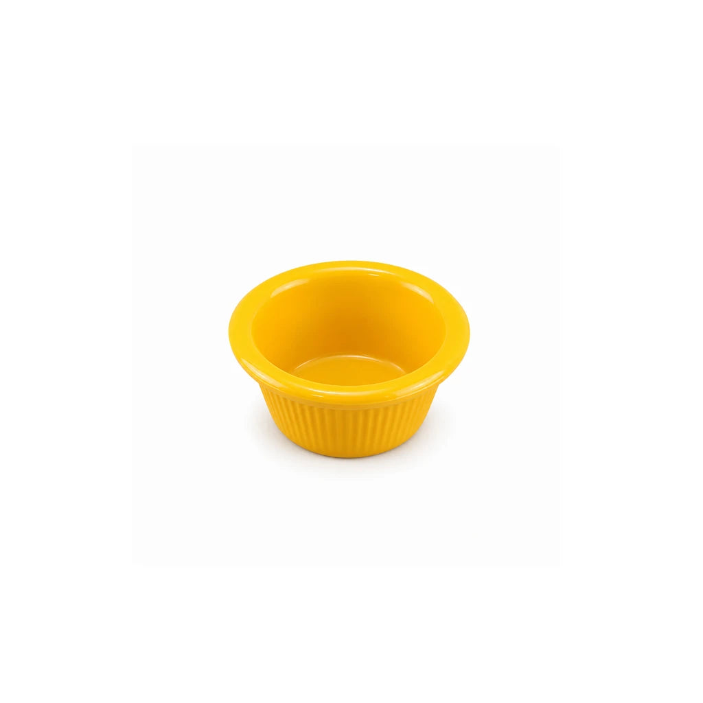 Dixie 3-Inch Melamine Ramekin - Red, Yellow & Black