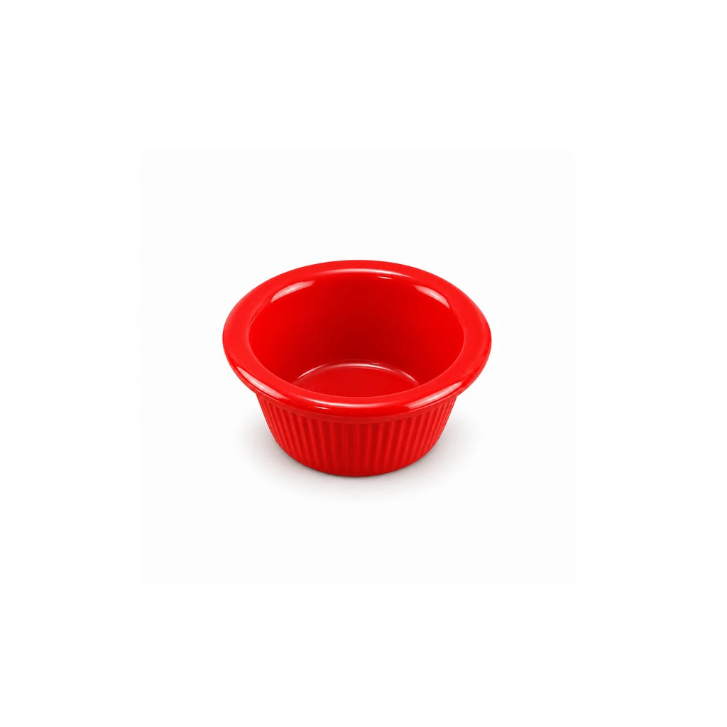 Dixie 3-Inch Melamine Ramekin - Red, Yellow & Black