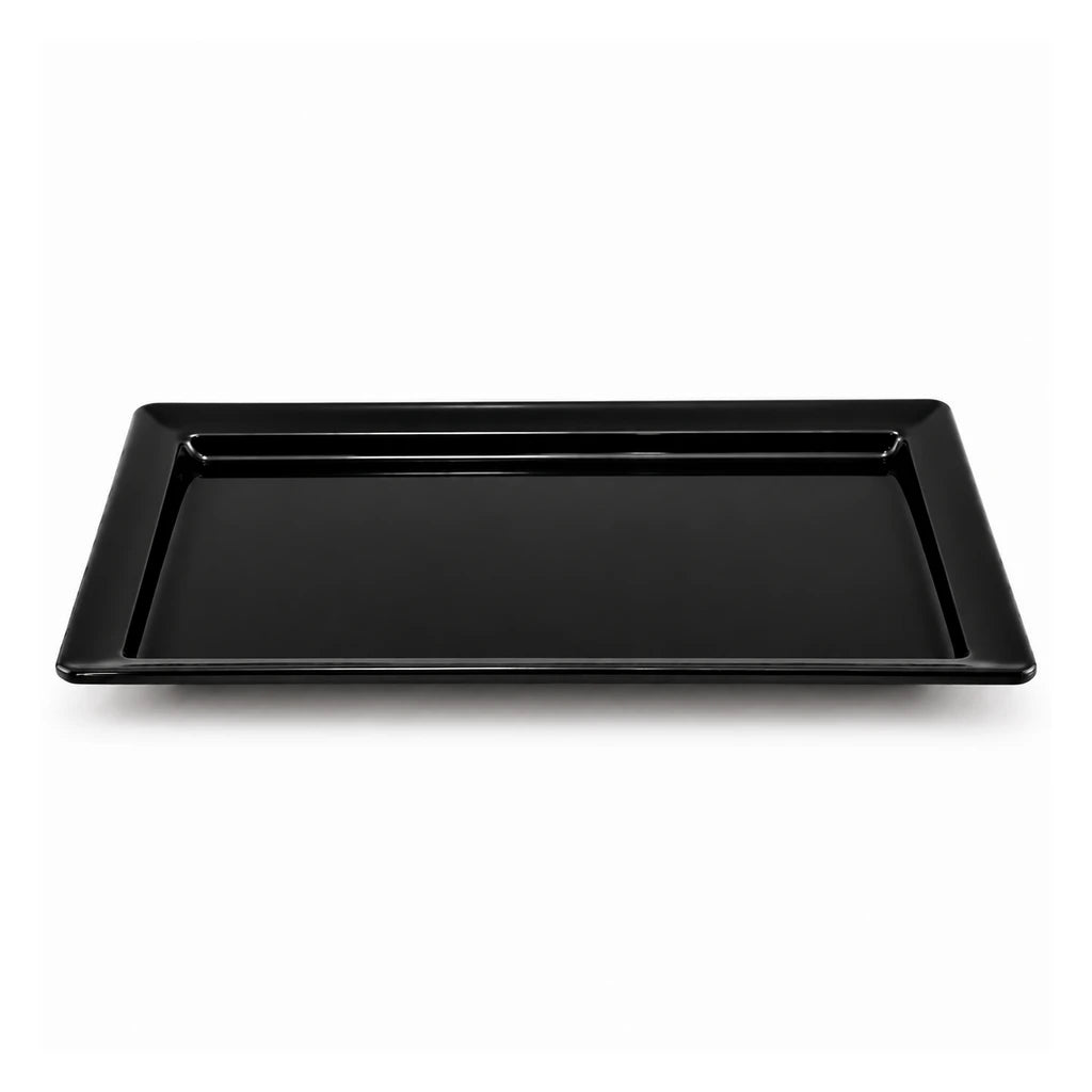 Blaze Rio 12-Inch Melamine Rectangular Platter - Red, Yellow & Black