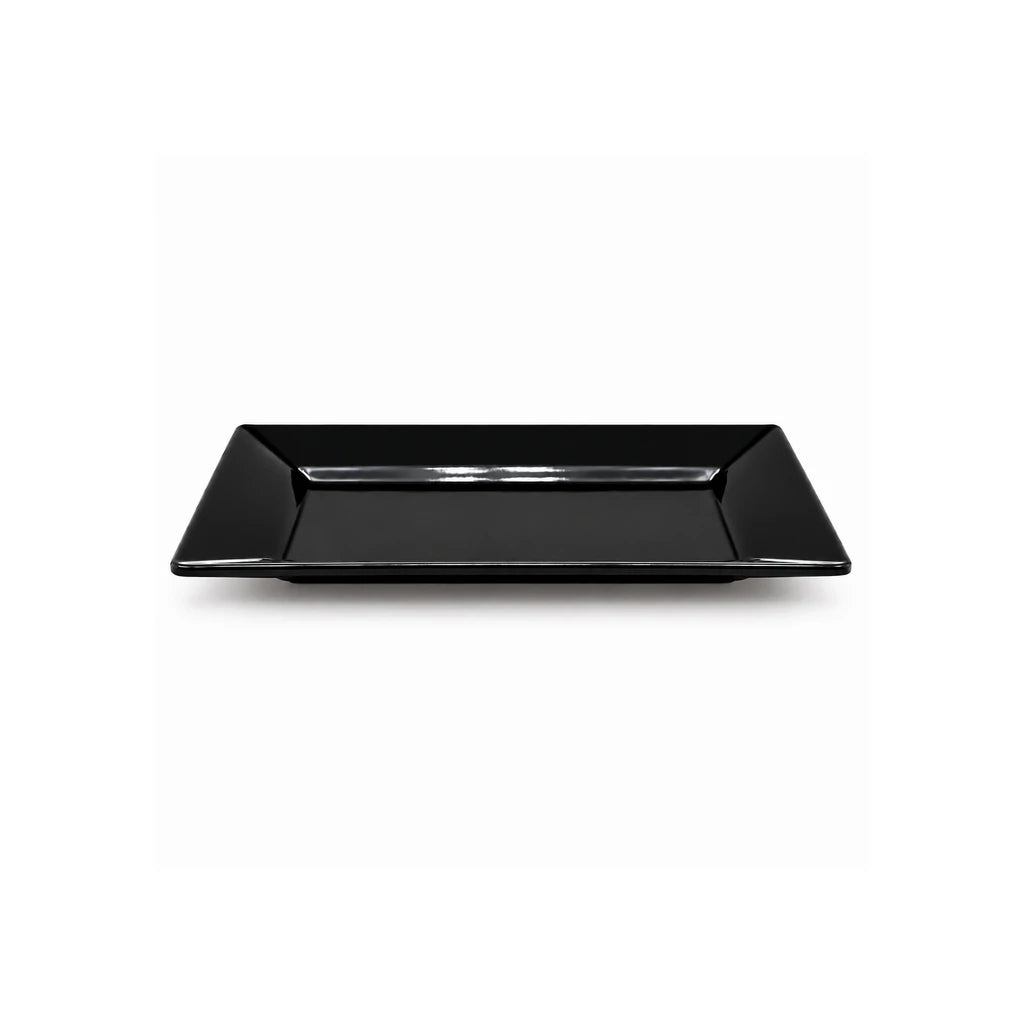 Blaze Mac 12-Inch Melamine Rectangular Platter - Red, Yellow & Black