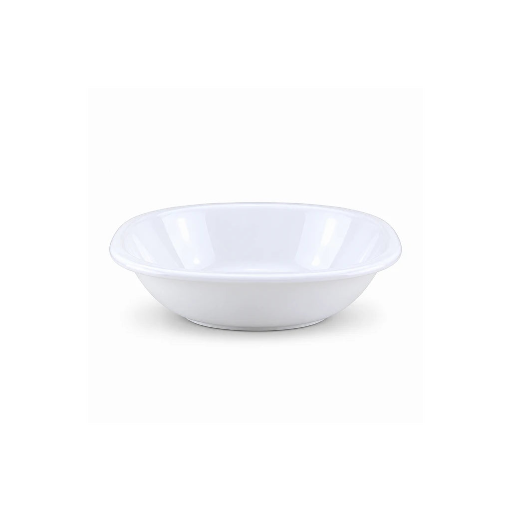 Blaze Elite White Melamine Serving Bowl - 3, 6.5, 7 & 8 Inches