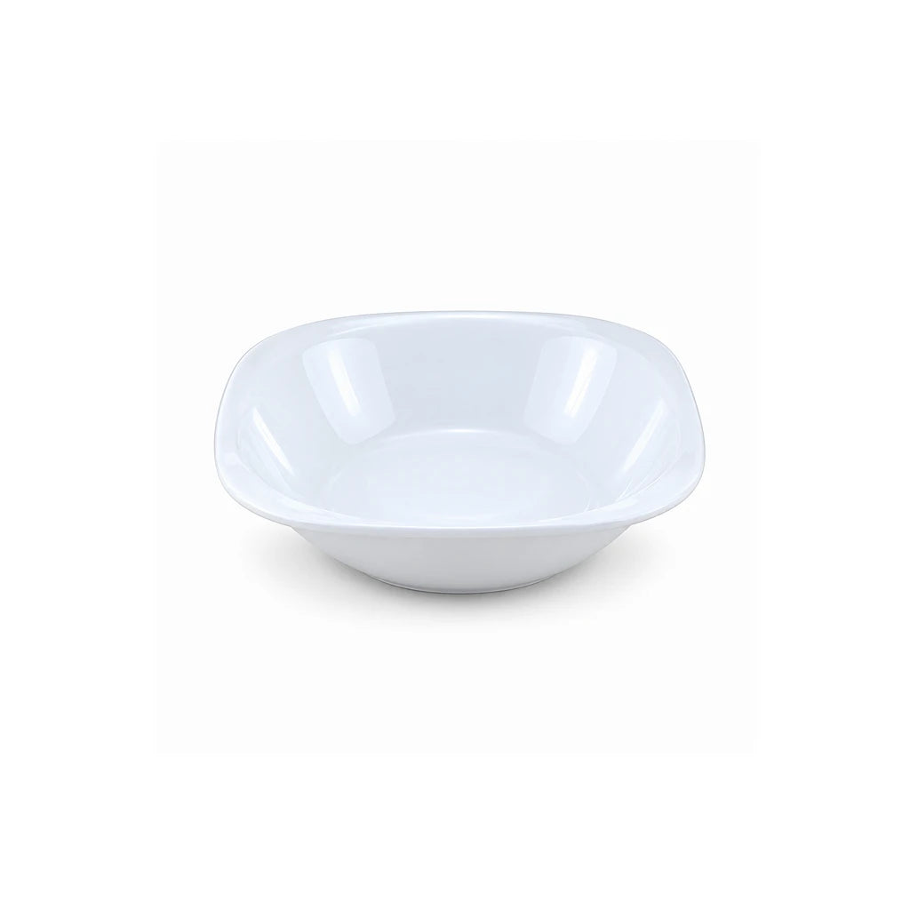 Blaze Elite White Melamine Serving Bowl - 3, 6.5, 7 & 8 Inches