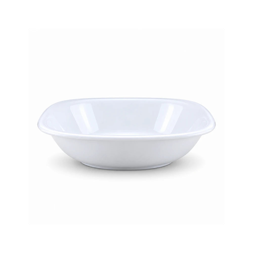 Blaze Elite White Melamine Serving Bowl - 3, 6.5, 7 & 8 Inches