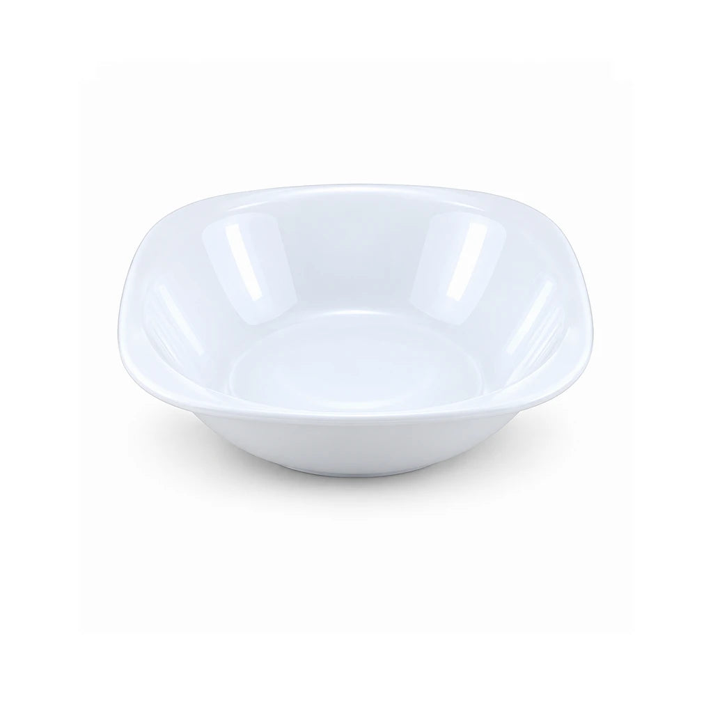 Blaze Elite White Melamine Serving Bowl - 3, 6.5, 7 & 8 Inches