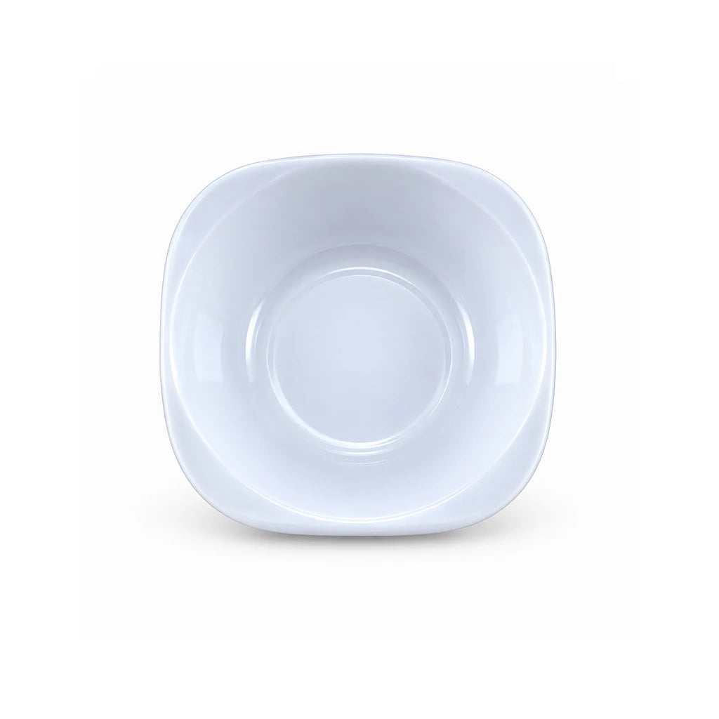 Blaze Elite White Melamine Serving Bowl - 3, 6.5, 7 & 8 Inches