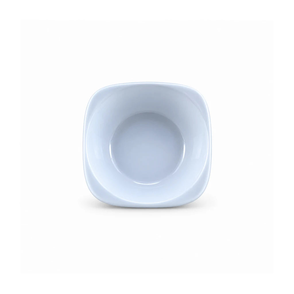 Blaze Mel Melamine White Bowl, Spoon & Saucer - Individual Pieces or Set