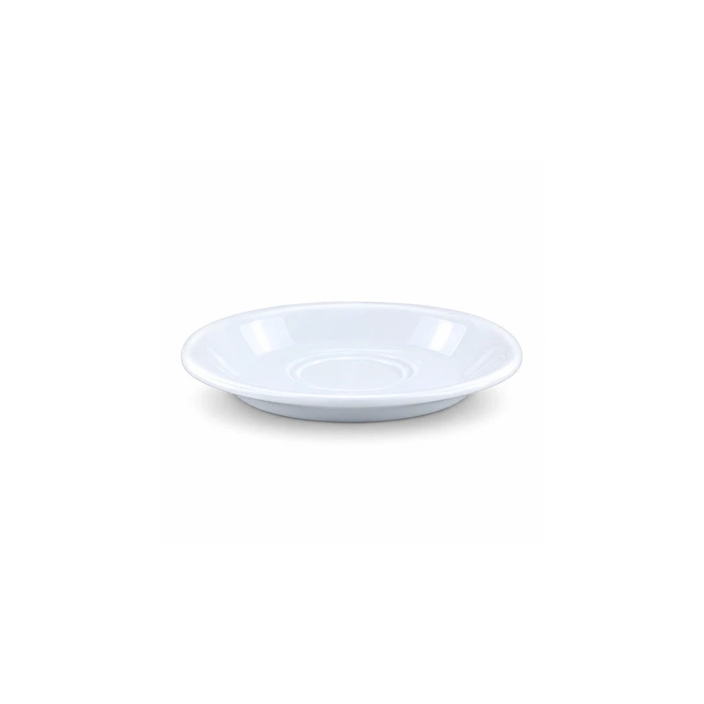 Blaze Mel Melamine White Bowl, Spoon & Saucer - Individual Pieces or Set