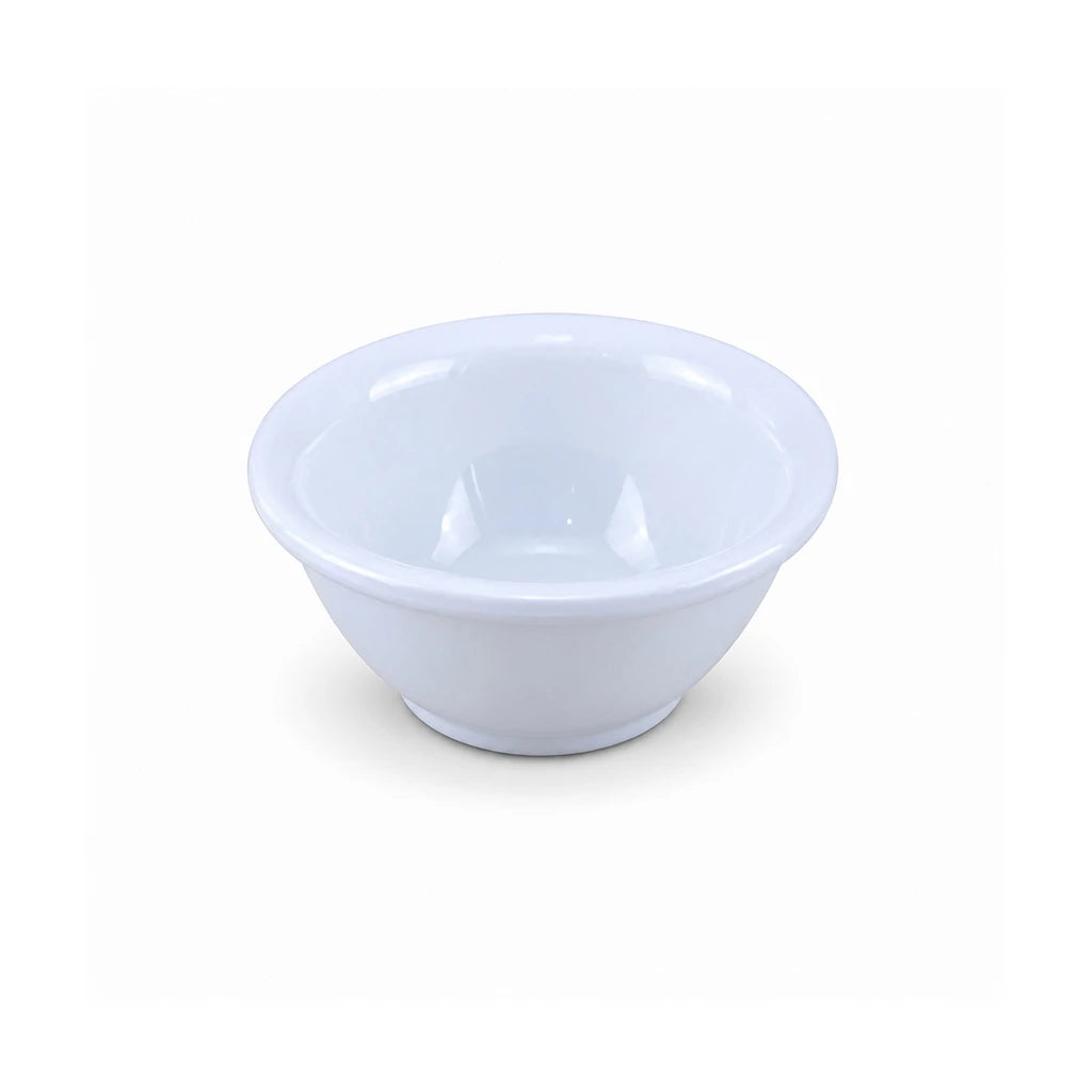 Blaze 4-Inch Melamine Soup Bowl - Yellow & White