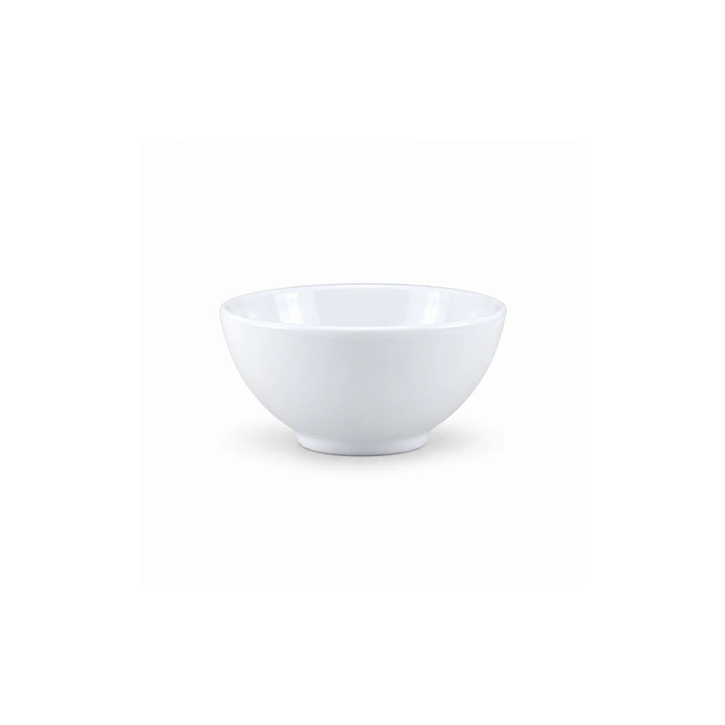 Blaze White Melamine Ice Cream Bowl - 4.5, 5, 5.5 & 6-Inch