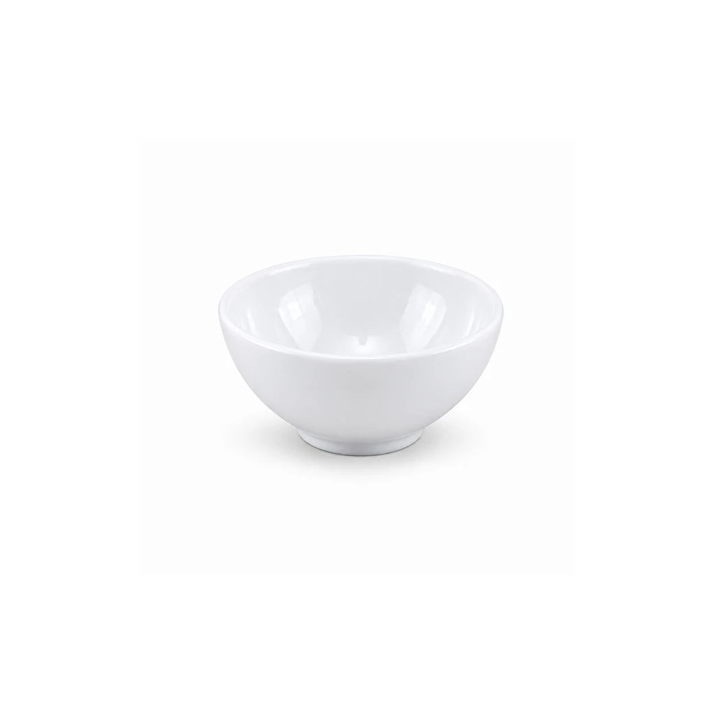 Blaze White Melamine Ice Cream Bowl - 4.5, 5, 5.5 & 6-Inch