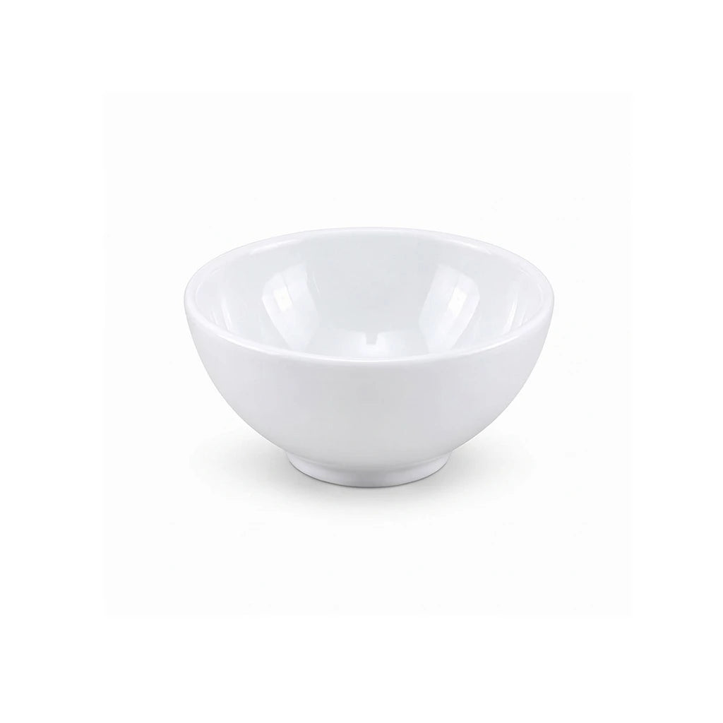 Blaze White Melamine Ice Cream Bowl - 4.5, 5, 5.5 & 6-Inch