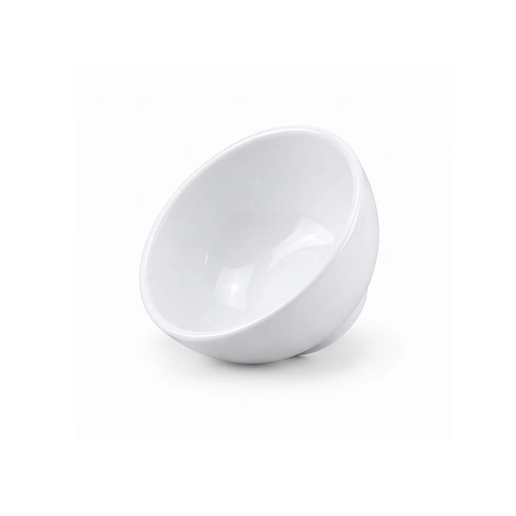 Blaze White Melamine Ice Cream Bowl - 4.5, 5, 5.5 & 6-Inch