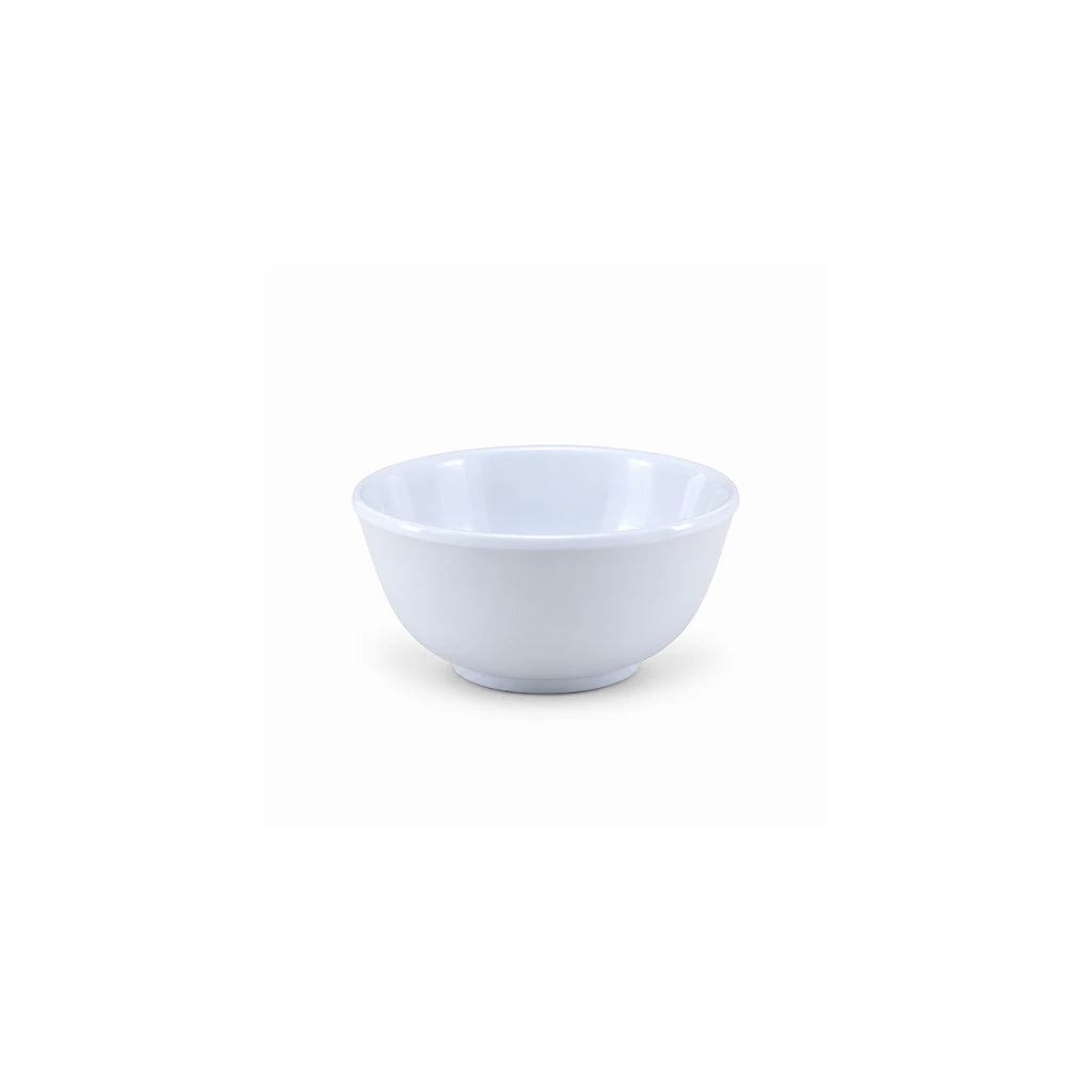 Blaze 3-Inch White Melamine Bowl