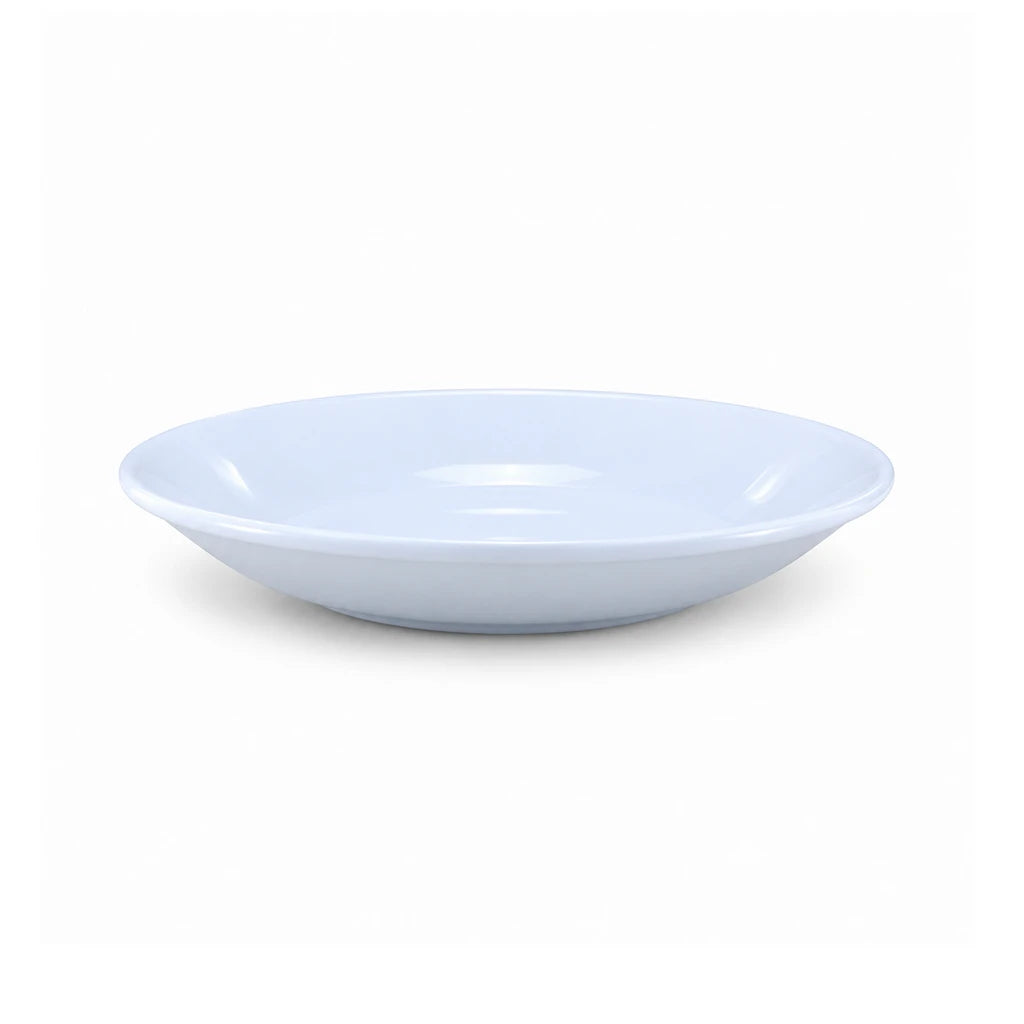 Blaze Cameo White 8-Inch Melamine Deep Soup Plate