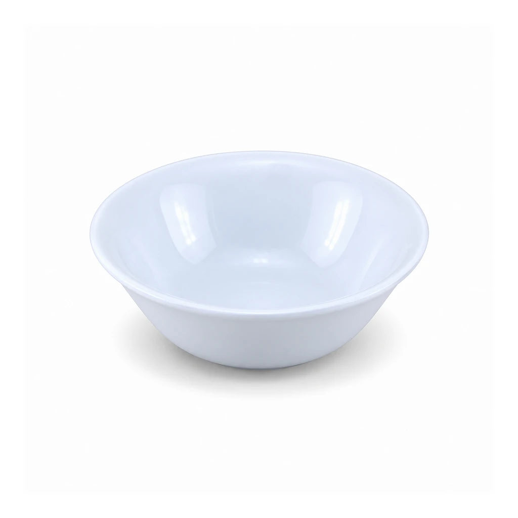 Blaze Cameo White Melamine Bowl 6-Inch