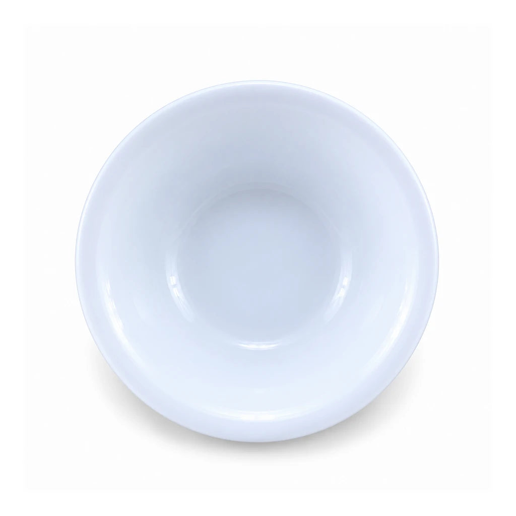 Blaze Cameo White Melamine Bowl 6-Inch