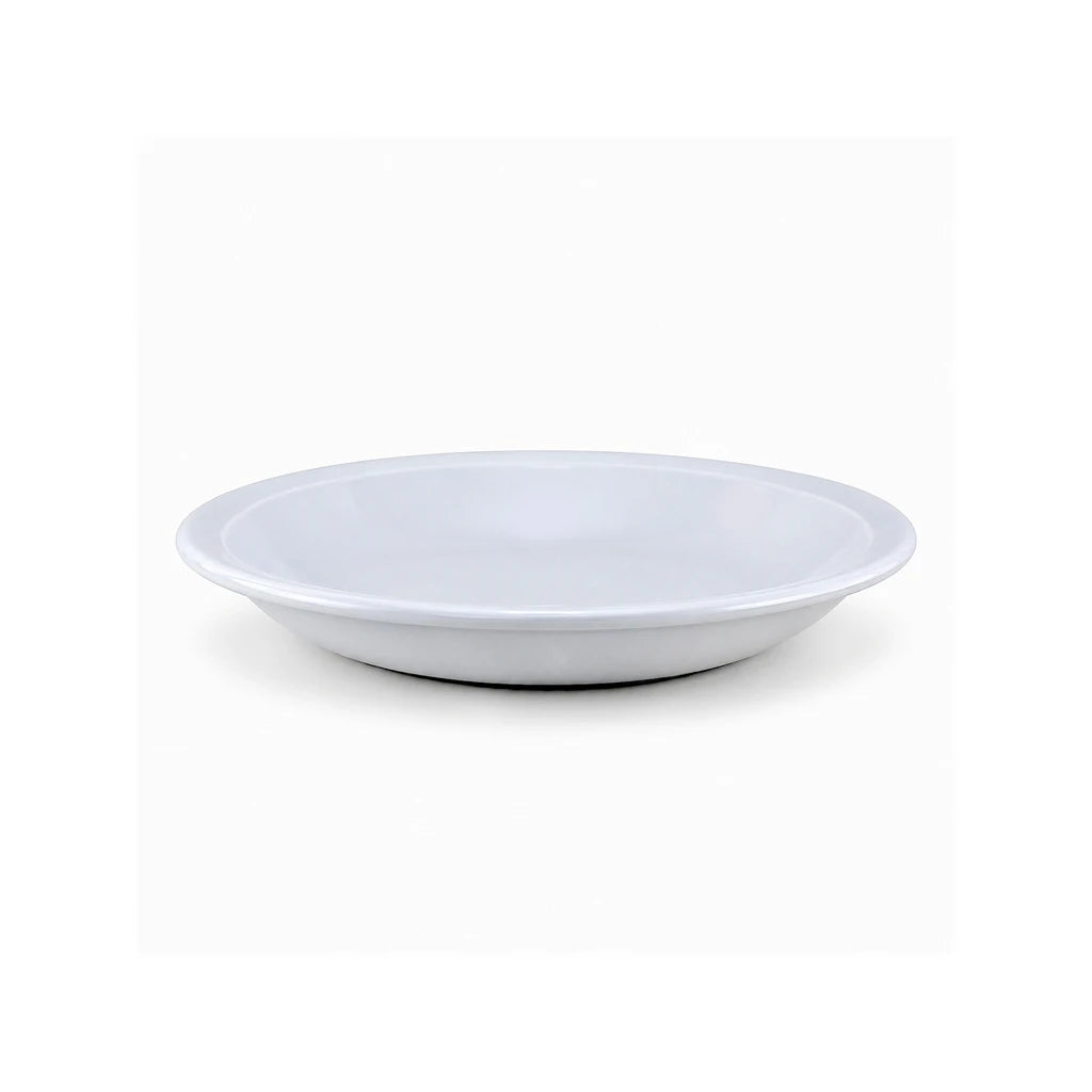 Blaze KB White Melamine Deep Soup Plate - 8 & 9 Inch
