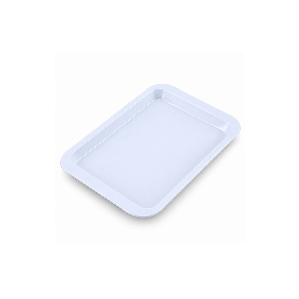Blaze White Melamine Serving Tray - 7, 10, 12, 14 & 16 Inches