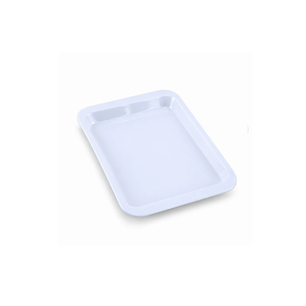 Blaze White Melamine Serving Tray - 7, 10, 12, 14 & 16 Inches