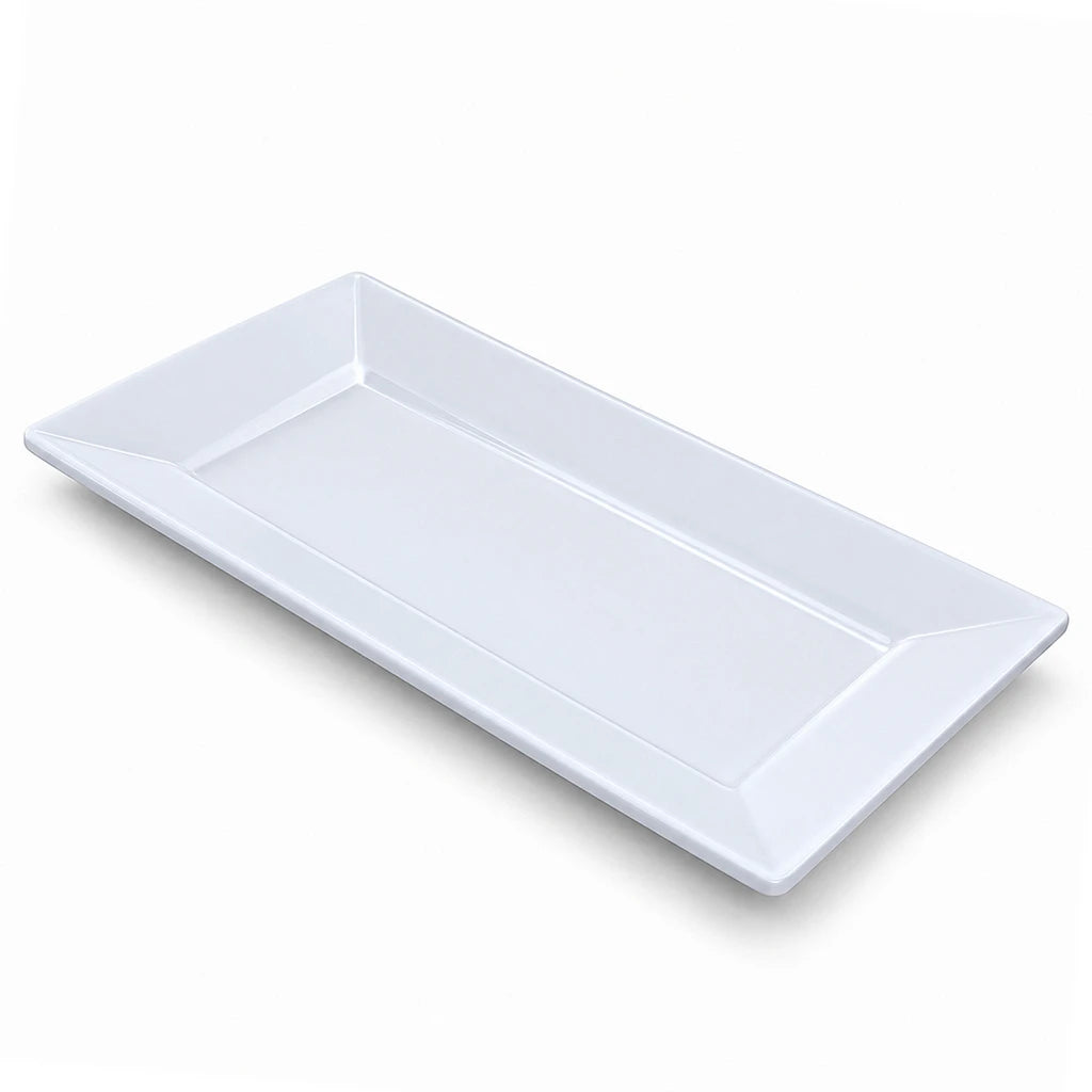 Blaze Mac White Melamine Dish - 10, 12 & 14 Inches
