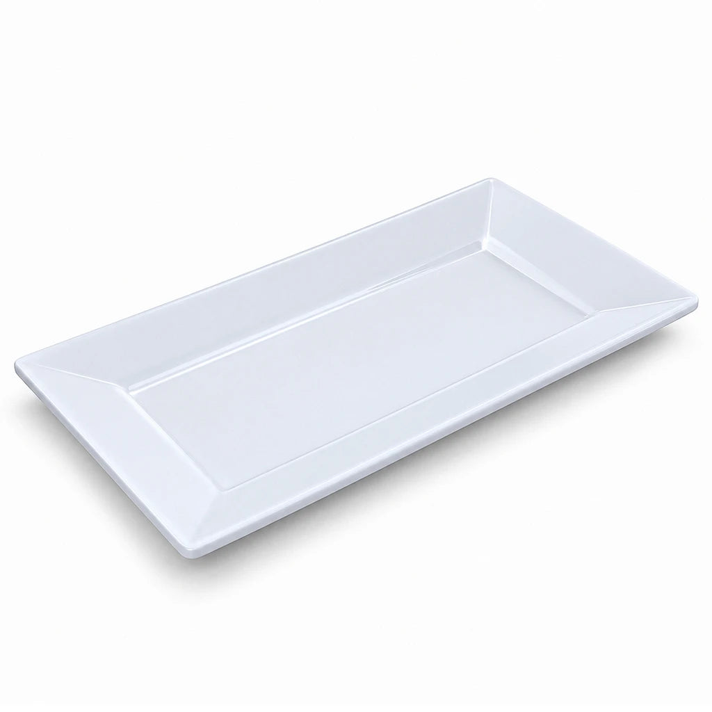 Blaze Mac White Melamine Dish - 10, 12 & 14 Inches