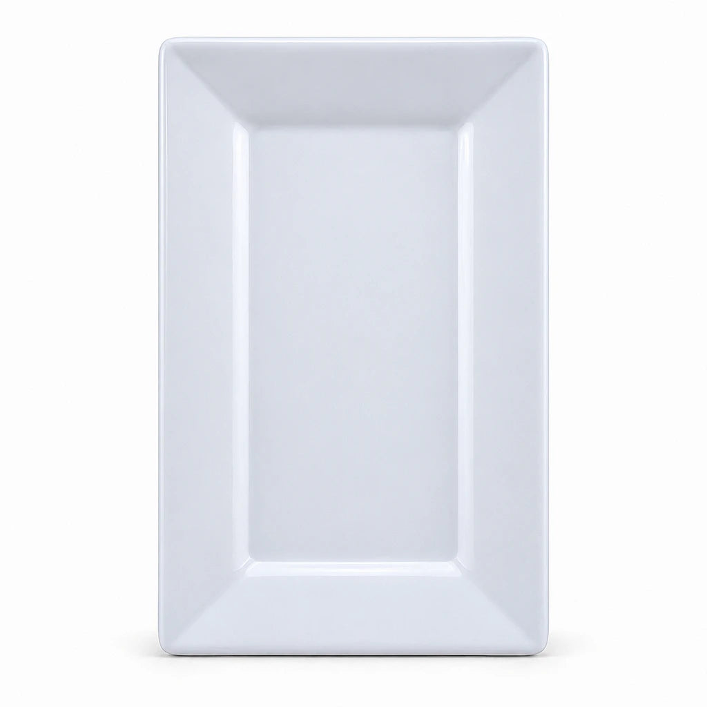 Blaze Mac White Melamine Dish - 10, 12 & 14 Inches