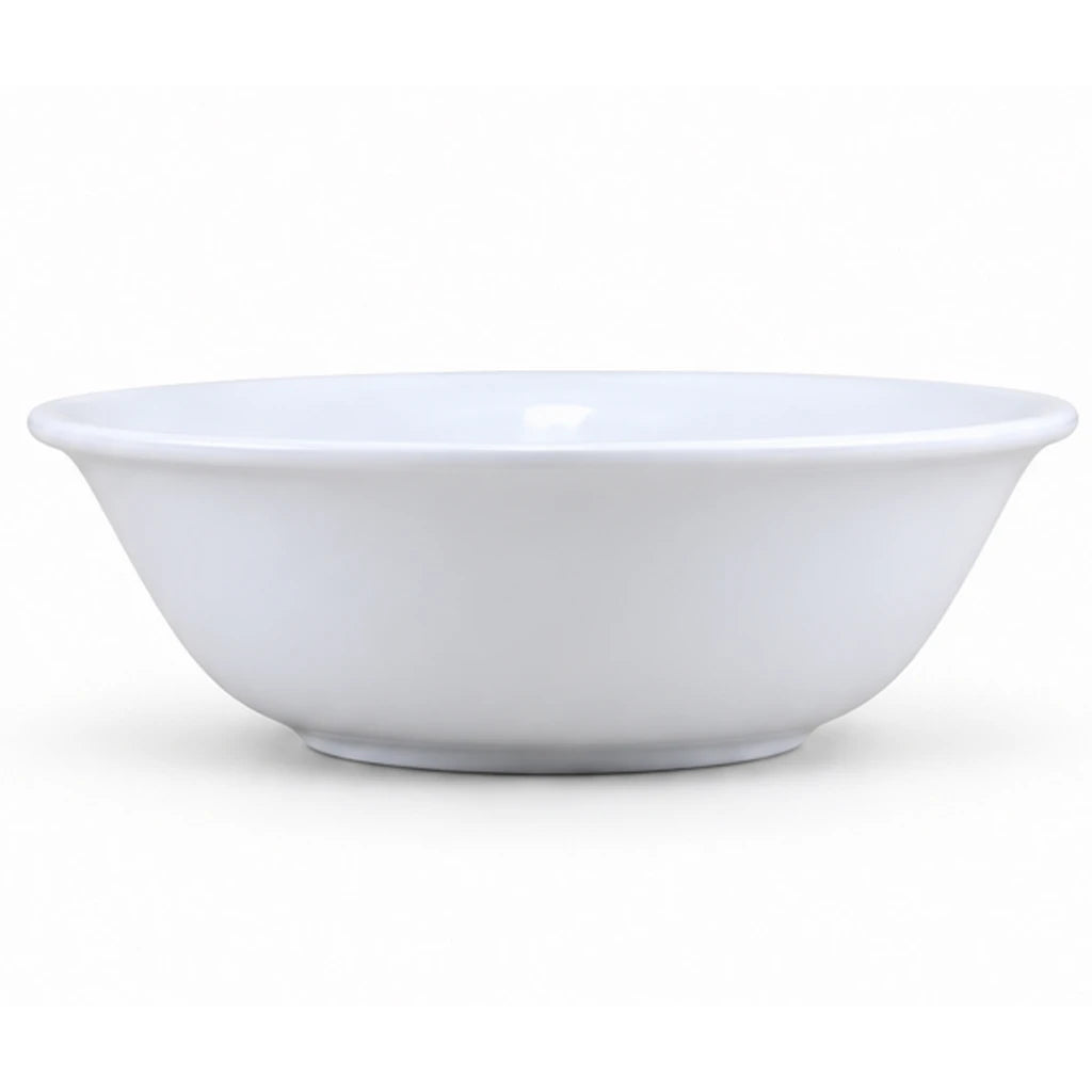 Blaze Cameo White Melamine Serving Bowl - 8 & 9 Inch