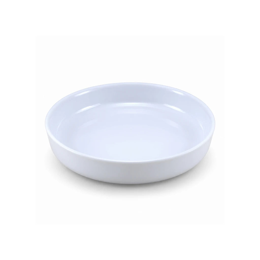 Blaze Danny White Melamine Soup Plate - 8 Inch
