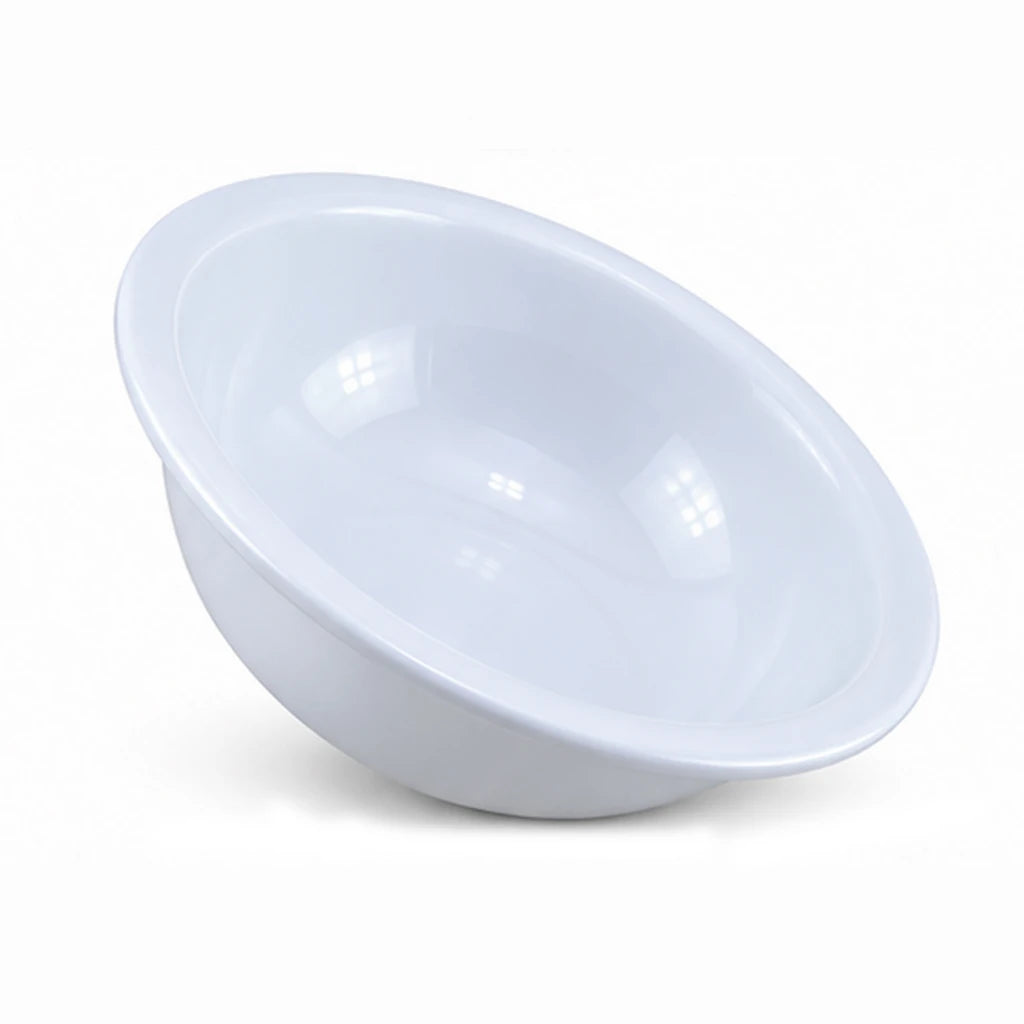 Blaze White Melamine Serving Bowl - 9 Inch