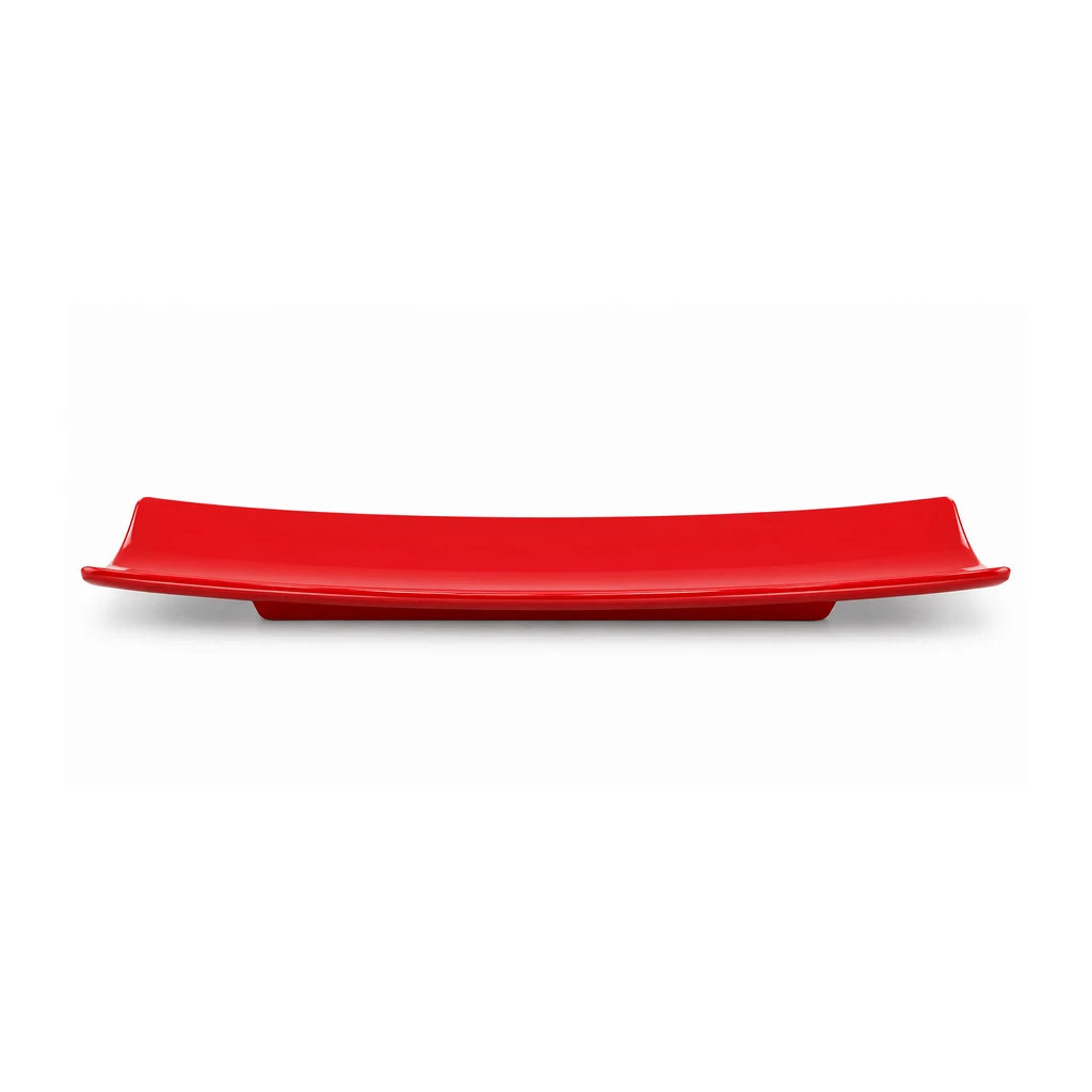 Blaze 15-Inch Melamine Turkish Kabab Dish - Red, Black, Yellow & White