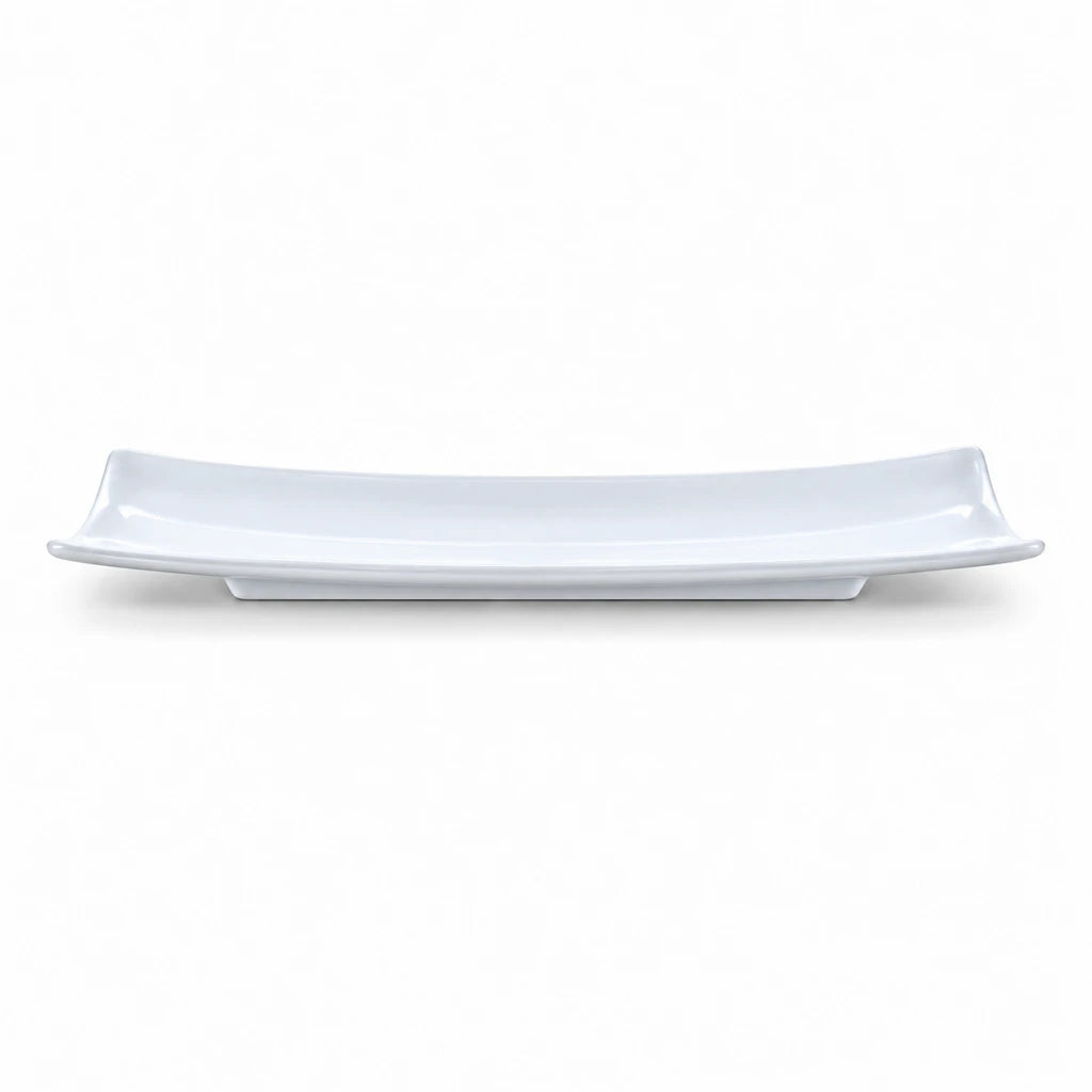 Blaze 15-Inch Melamine Turkish Kabab Dish - Red, Black, Yellow & White