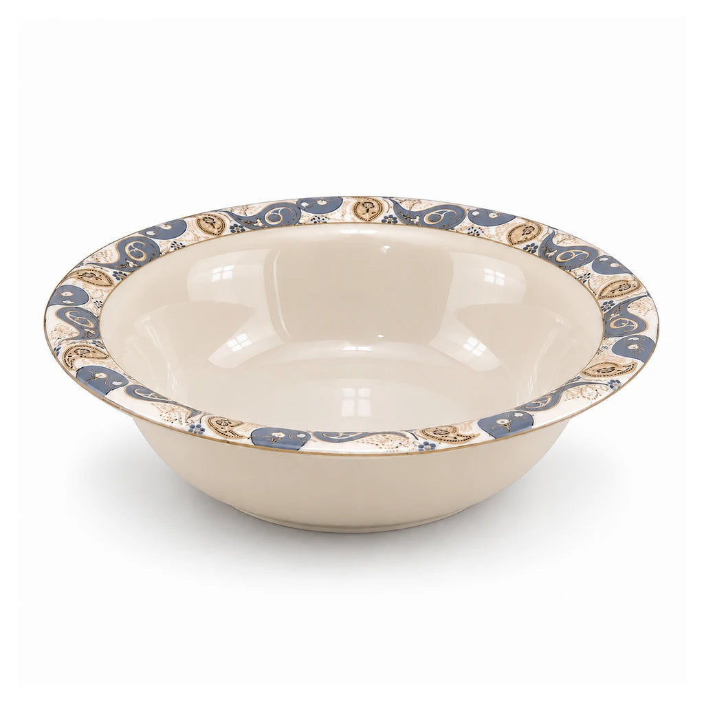 Blaze Manor 9-Inch Printed Melamine Serving Bowl